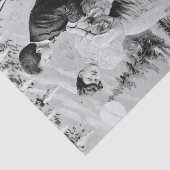 ボートのロマンチックなヴィンテージの恋人 薄葉紙 (詳細)