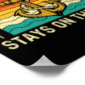 ボートの上で何が起こるか – Boati ポスター (角)