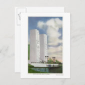 ボートの上陸及び幽門の見解 ポストカード (正面/裏面)