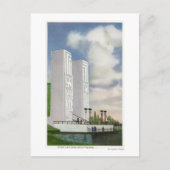 ボートの上陸及び幽門の見解 ポストカード (正面)