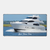 ボートの写真と名前 デスクマット (正面)