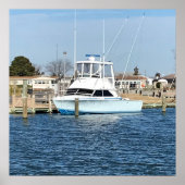 ボートの写真 ポスター (正面)