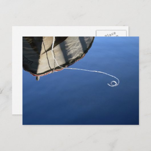 ボートの反射: Derwendwater ポストカード (正面/裏面)