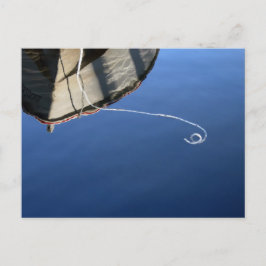 ボートの反射： Derwendwater ポストカード