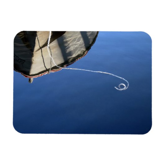 ボートの反射： Derwendwater マグネット (横)