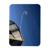 ボートの反射： Derwendwater マグネット (縦)