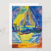 ボートの夕べ太陽 | フリッツ・シェフラー (正面/裏面)