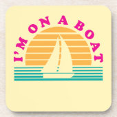 ボートの孤独な島 コースター (正面)