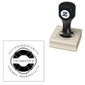 ボートの寿命 ラバースタンプ (押印)