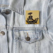 ボートの形のランプ 缶バッジ (インサイチュ)