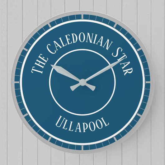 ボートの時計。船時計 ラージ壁時計