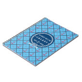 ボートの来客名簿I航海のなアイコン青緑 ノートブック (左側)