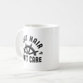 ボートの毛が気にない コーヒーマグカップ (正面左)