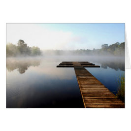 ボートの波止場の反射