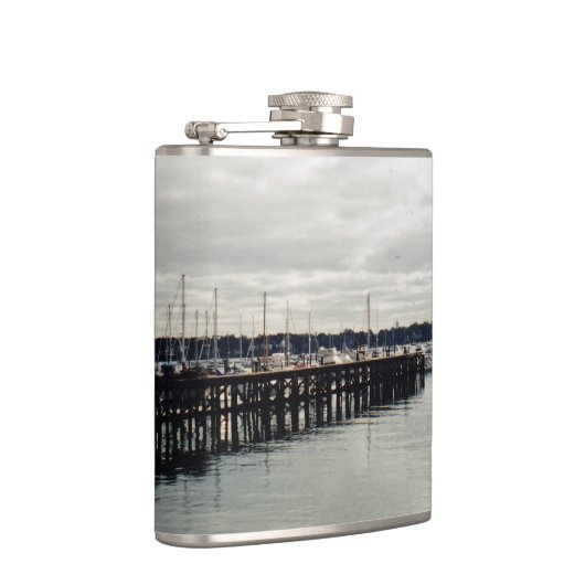 ボートの波止場 フラスク (右)