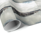 ボートの波止場 ラッピングペーパー (ロールコーナー)