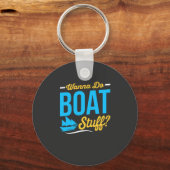 ボートの物 キーホルダー (正面)