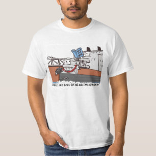 ボートの監視人の監視人 Tシャツ