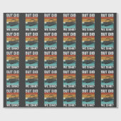 ボートの船長は沈んだのか？ ラッピングペーパー (フラット)