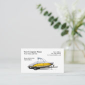 ボートの販売の名刺 名刺 (スタンド正面)