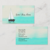 ボートの販売、メンテナンス、用品の名刺 名刺 (正面/裏面)