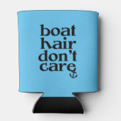 ボートの髪の気におもしろいことわざは冷却できない 缶クーラー (裏面)