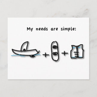 ボートは私が必要とするすべてだ ポストカード