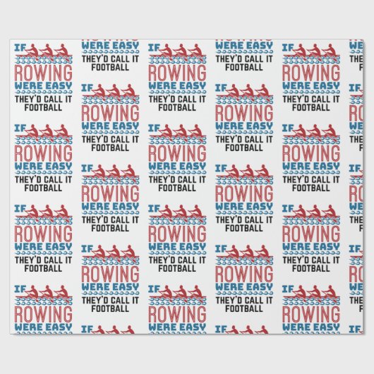 ボートもしはサッカーと呼ばれる簡単だったもし ラッピングペーパー (フラット)