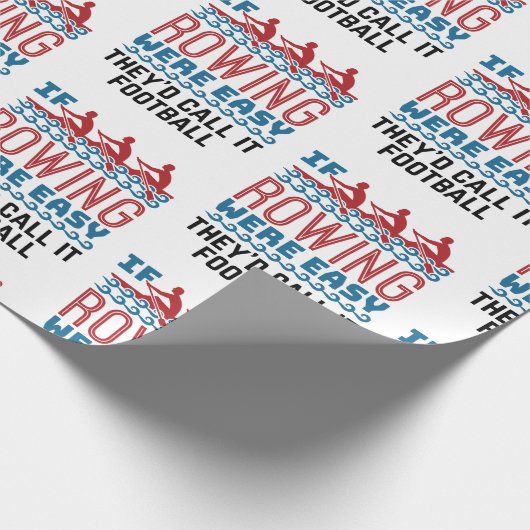 ボートもしはサッカーと呼ばれる簡単だったもし ラッピングペーパー (角)