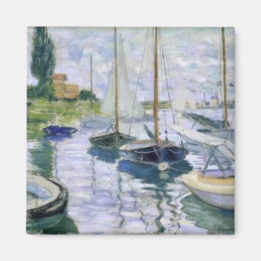 ボートを休める マグネット (正面)