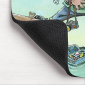 ボートを恋しく思うこと マウスパッド (コーナー)