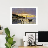 ボートを曳航するホンフルール ポスター (ホームオフィス)