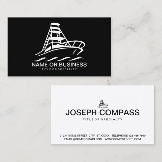 ボートアイコン 名刺 (正面/裏面)