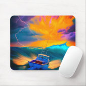 ボートアートシーン マウスパッド (マウス)