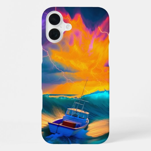 ボートアート iPhoneケース (裏面)