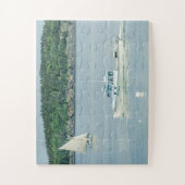 ボートインバーハーバーメイン ジグソーパズル (縦)