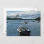 ボートインバーハーバー ポストカード (正面/裏面)