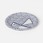 ボートオンウェーブズ紙プレート ペーパープレート (アングル)