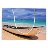 ボートオンザビーチ ラージペーパーバッグ (裏面)