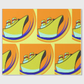 ボートカラフル ラッピングペーパー (フラット)