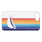 ボートカラー正方形_水平の色合い_設計カスタム済み Case-Mate iPhoneケース (裏面(横))