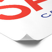 ボートカラーSquare_SAIL Cape Codポスター ポスター (角)