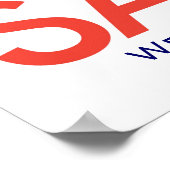 ボートカラーSquare_SAIL Wellingtonポスター ポスター (角)