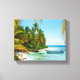 ボートカリブのイン キャンバスプリント