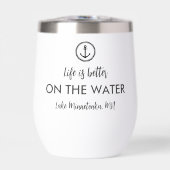 ボートキャプテンおもしろいルールギフトパーソナライズされた文字 (正面)