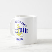 ボートキャプテンといかり コーヒーマグカップ (正面左)