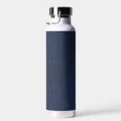 ボートキャプテンネーム航海のいかりネイビーブルー ウォーターボトル (右面)