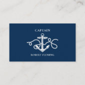 ボートキャプテン航海のいかり 名刺 (正面)