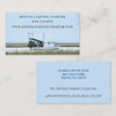 ボートキャプテン魚釣り憲章 名刺 (正面/裏面)