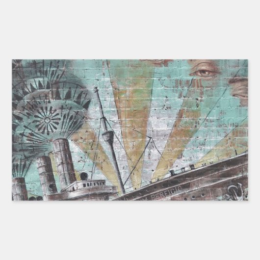 ボートグラフィティ 長方形シール (正面)